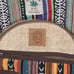 KayJayStyles (Orange-Patch) Handmade Large Multi Pocket Hemp Nepal Backpack