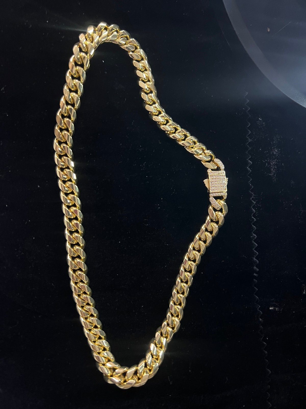 gold filled 18k necklace unisex