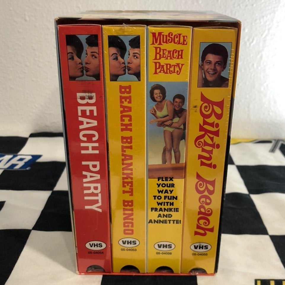 Lifes a beach Frankie Avalon Vhs (set of four) SEALED (vintage)