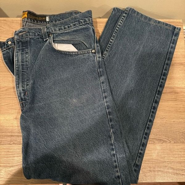 Vintage 90s Levi’s Silvertab Straight & Narrow Leg Jeans 36/34