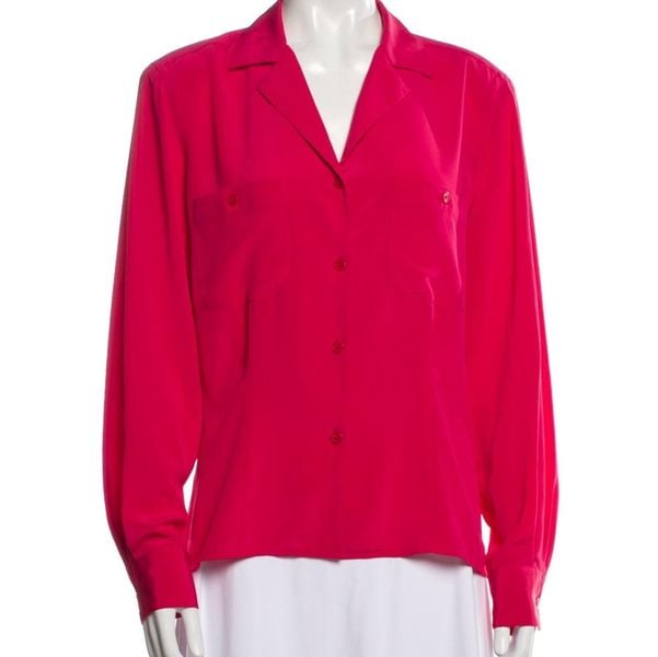 NWOT Vintage Christian Dior RTW long sleeve blouse