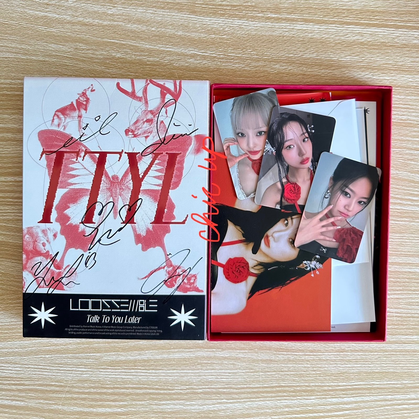 Loossemble TTYL Signed Album All Members