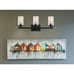 Modern Wall Light Fixture, black