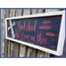 Patriotic Wood Sign w/ Cross