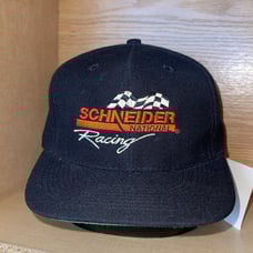 Vintage Schneider National Racing Wool Snapback Hat Cap Rare - NEW WITH TAGS
