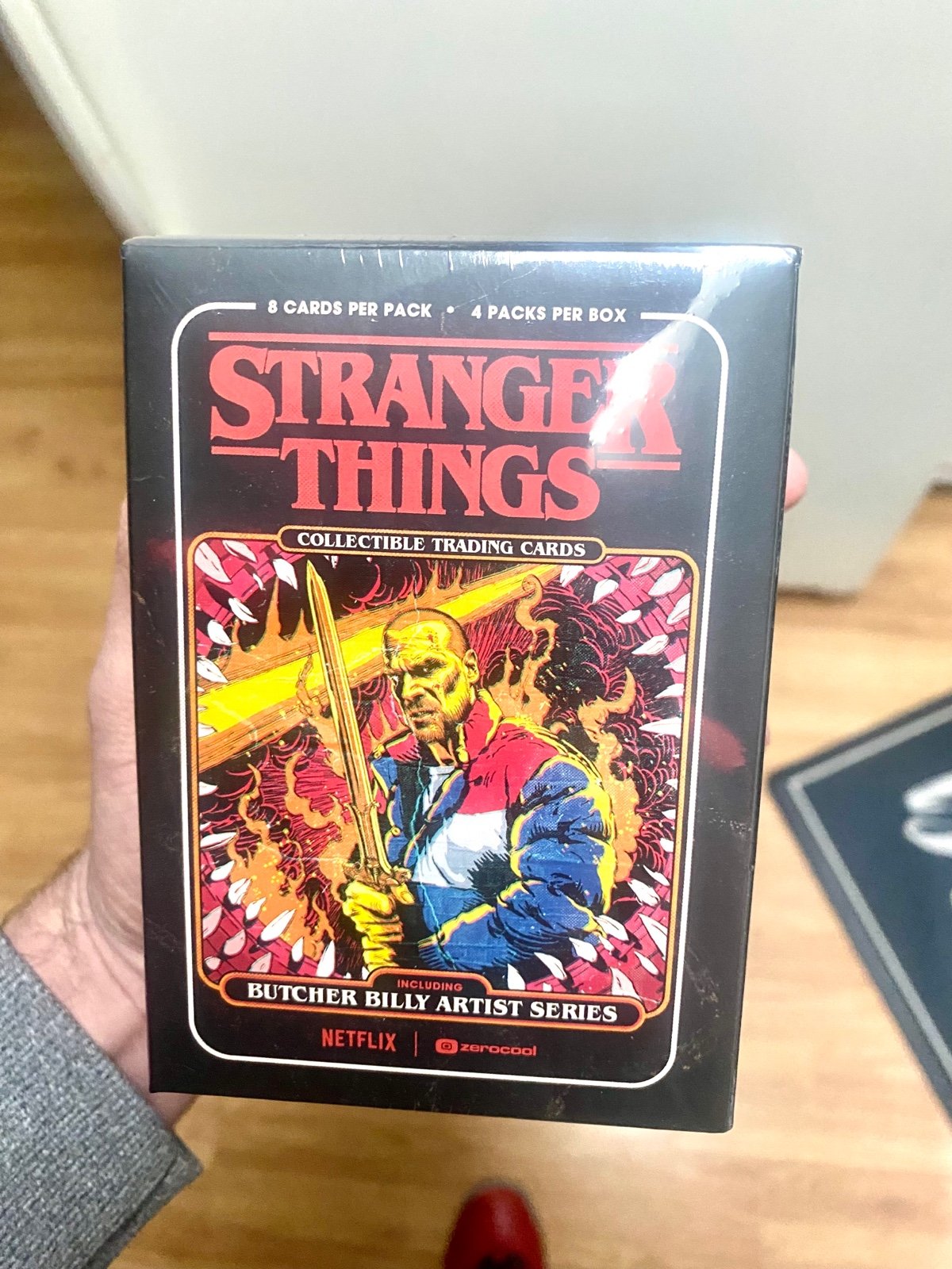 2022 Stranger Things Zerocool Trading Cards Blaster BOX 32 Cards In Hand Sealed