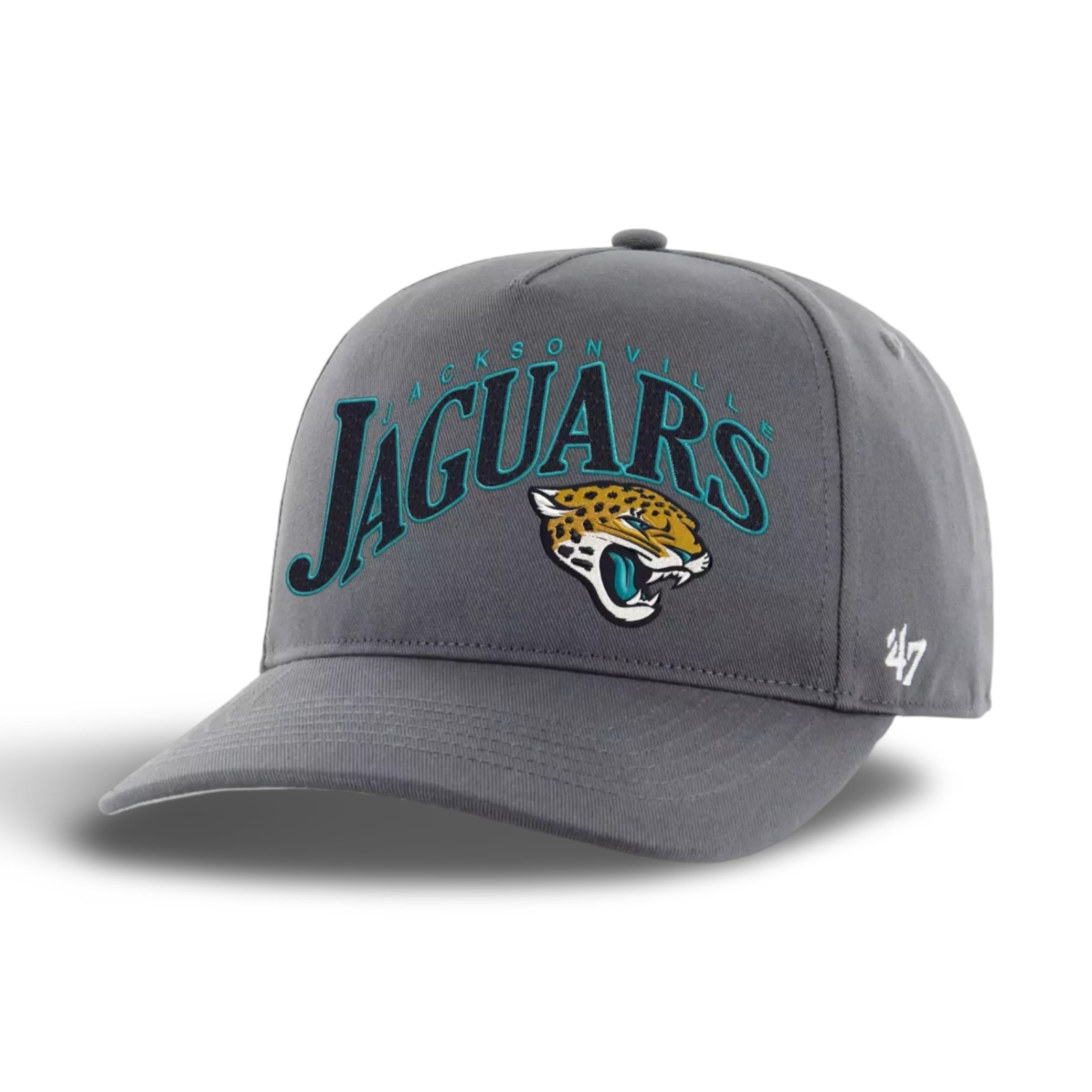 '47 Forty Seven Jacksonville Jaguars Wave Hitch Adjustable Hat -Gray