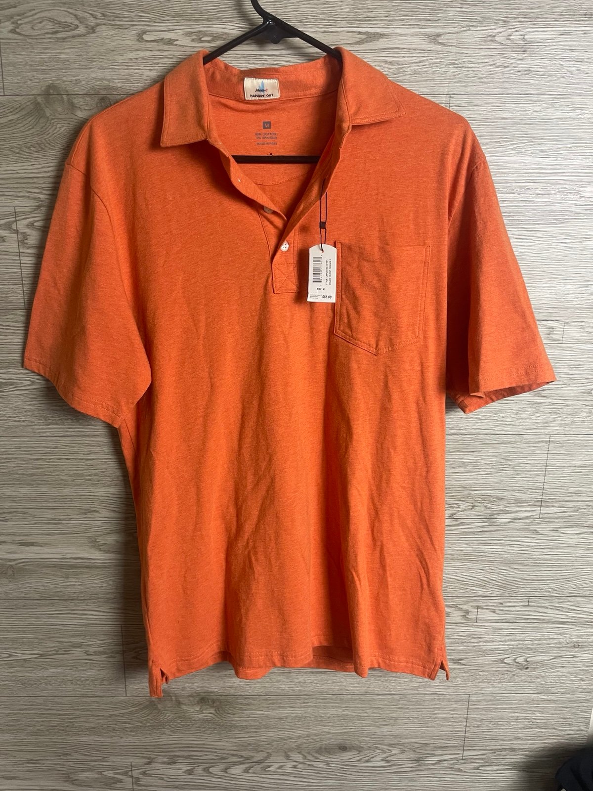 NWT New JOHNNIE-O Hanging Out Polo Golf Shirt Mens M Short Sleeve