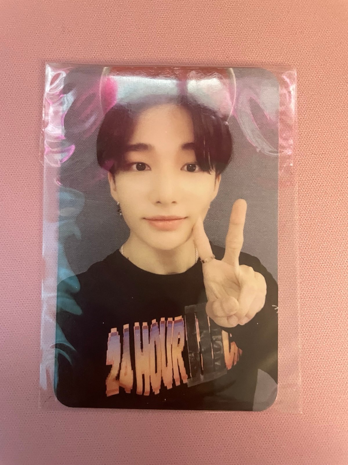 Stray Kids Hyunjin My Pace All Attendance Broadcasting Photocard (+ Message)