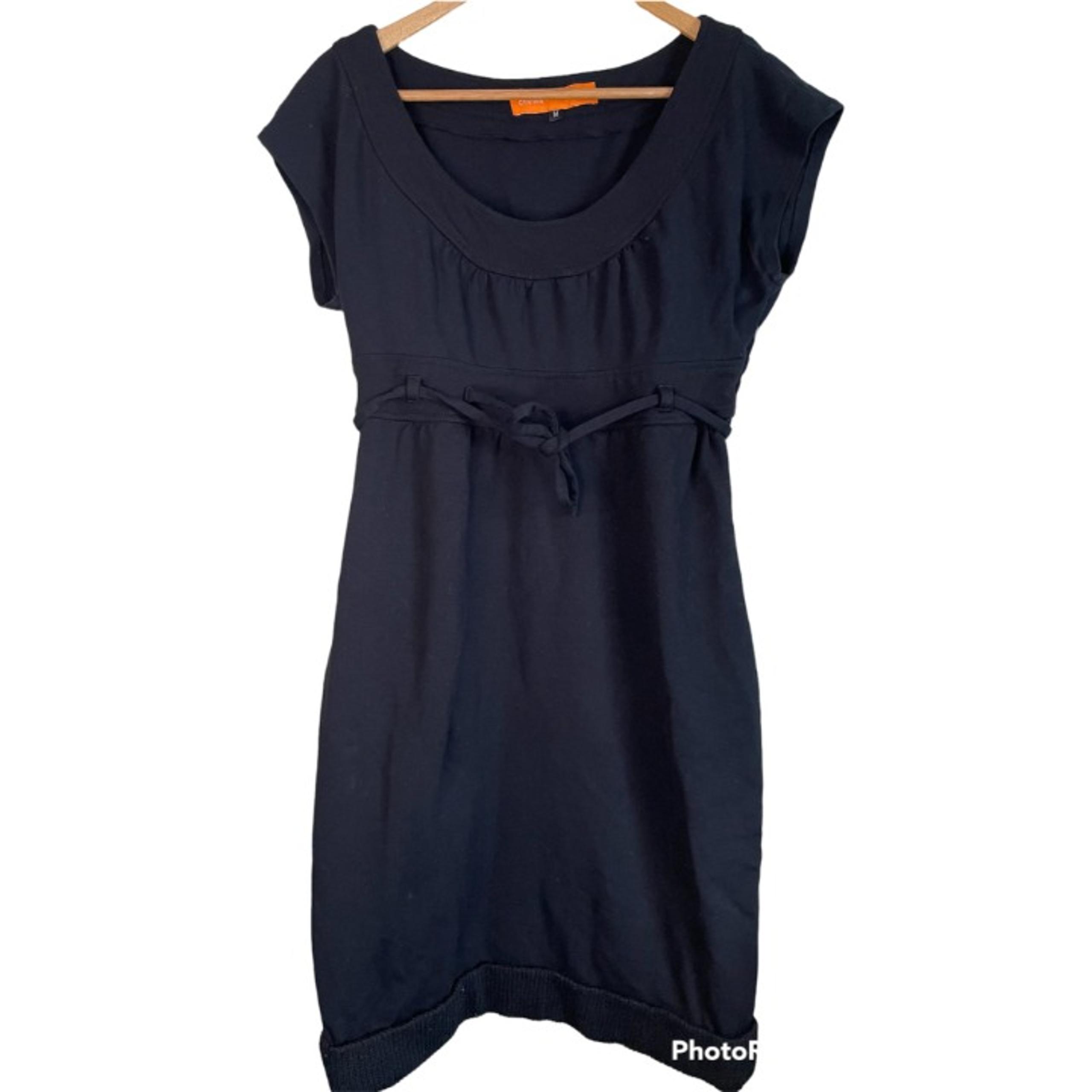 Cynthia Steffe Women's Thick Knit Black Dress