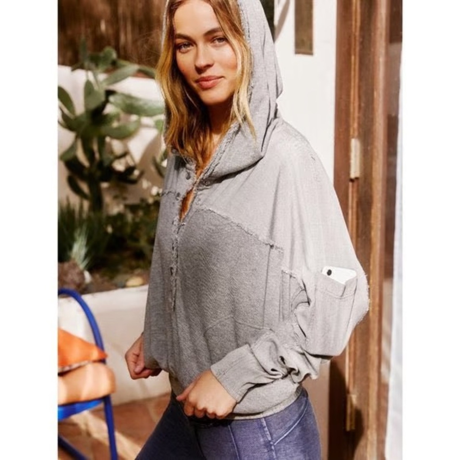 Free People Movement Windy Meadow Hoodie size Medium