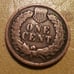 1900 Indian Penny One Dime stamped on obverse Error RARE