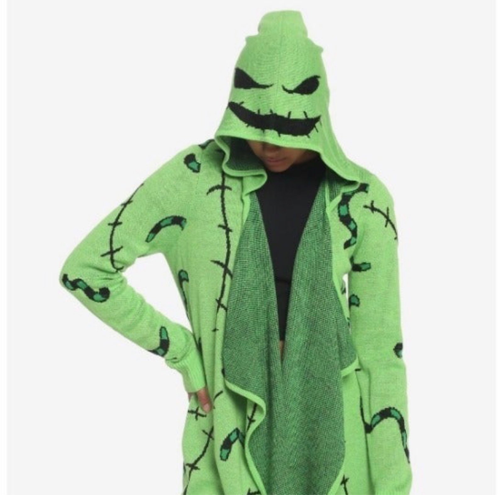 oogie boogie cardigan