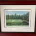 DISNEY GOLF SIGNED LIMITED ARTWORK by ARTIST 6th HOLE MAGNOLIA GOLF COURSE