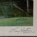 DISNEY GOLF SIGNED LIMITED ARTWORK by ARTIST 6th HOLE MAGNOLIA GOLF COURSE