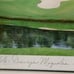 DISNEY GOLF SIGNED LIMITED ARTWORK by ARTIST 6th HOLE MAGNOLIA GOLF COURSE