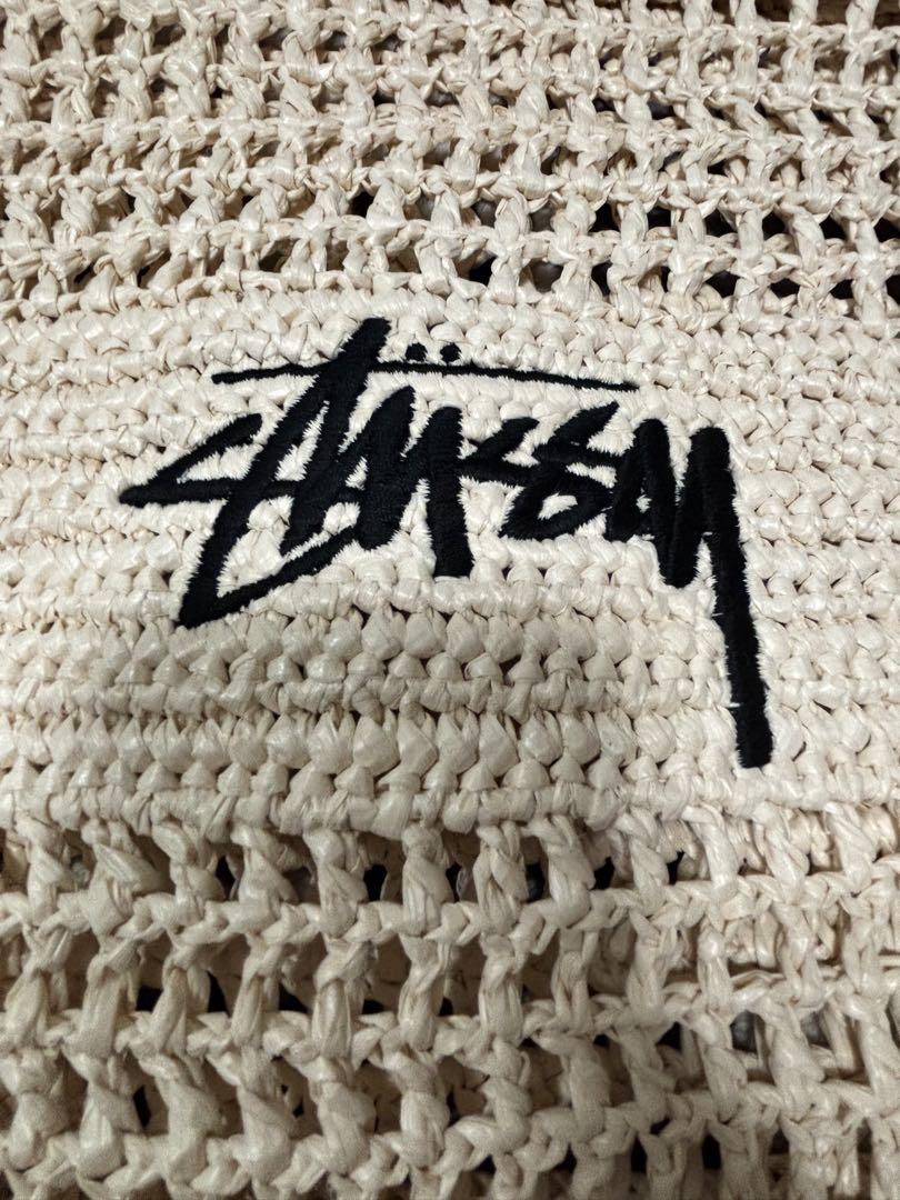 Woven Zip Pouch – Ivory | Accessories | Stüssy