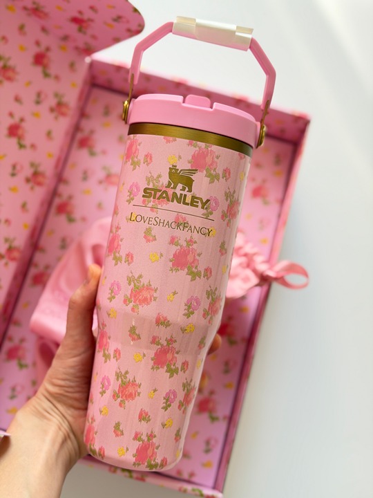 Stanley x LoveShackFancy Ibiza Sunset IceFlow Flip Straw 30oz