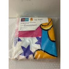 Beacon Disney Pooh Patchwork blanket 36 x45 sealed USA NEW