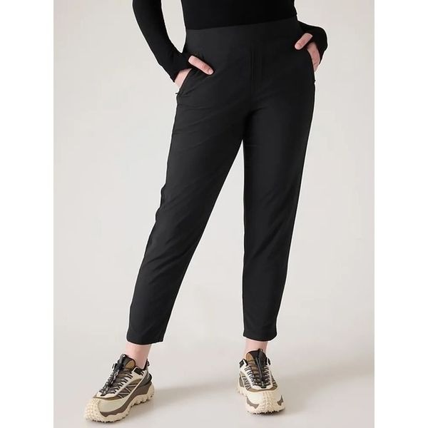 Athleta Brooklyn Lined Jogger Black Size 12