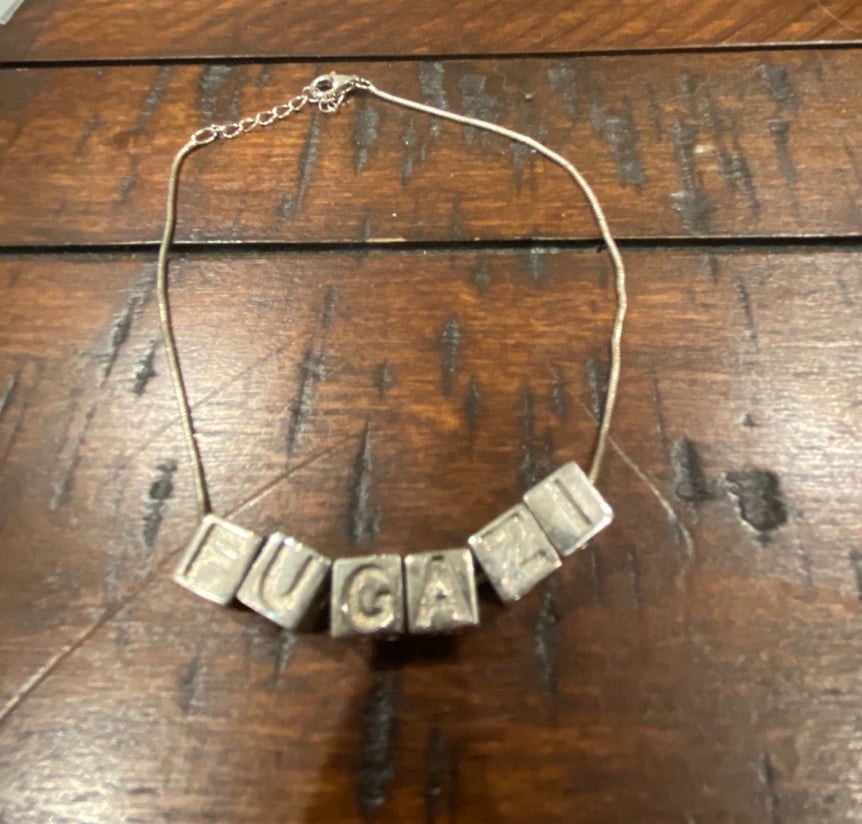 Fugazi Silver Bracelet