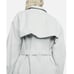 Nike Sportswear STORM-FITADV Tech Pack Women’s Light Silver Trench Coat Size Med