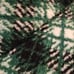 Berkshire Shepra Soft Green Black White Checkered Throw Blanket 50 x 60 NWOT