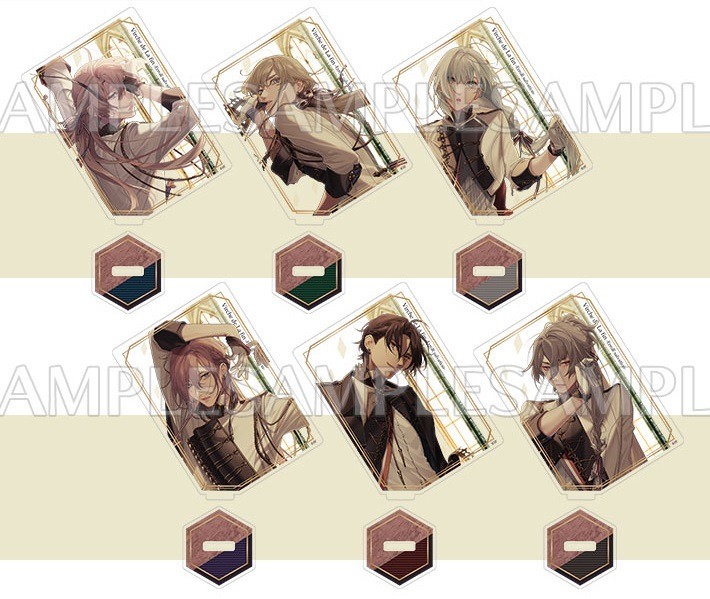 Shuuen no Virche Complete Set - 6 Acrylic Stands