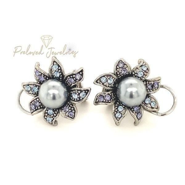 Pearl/Gemstones Earrings