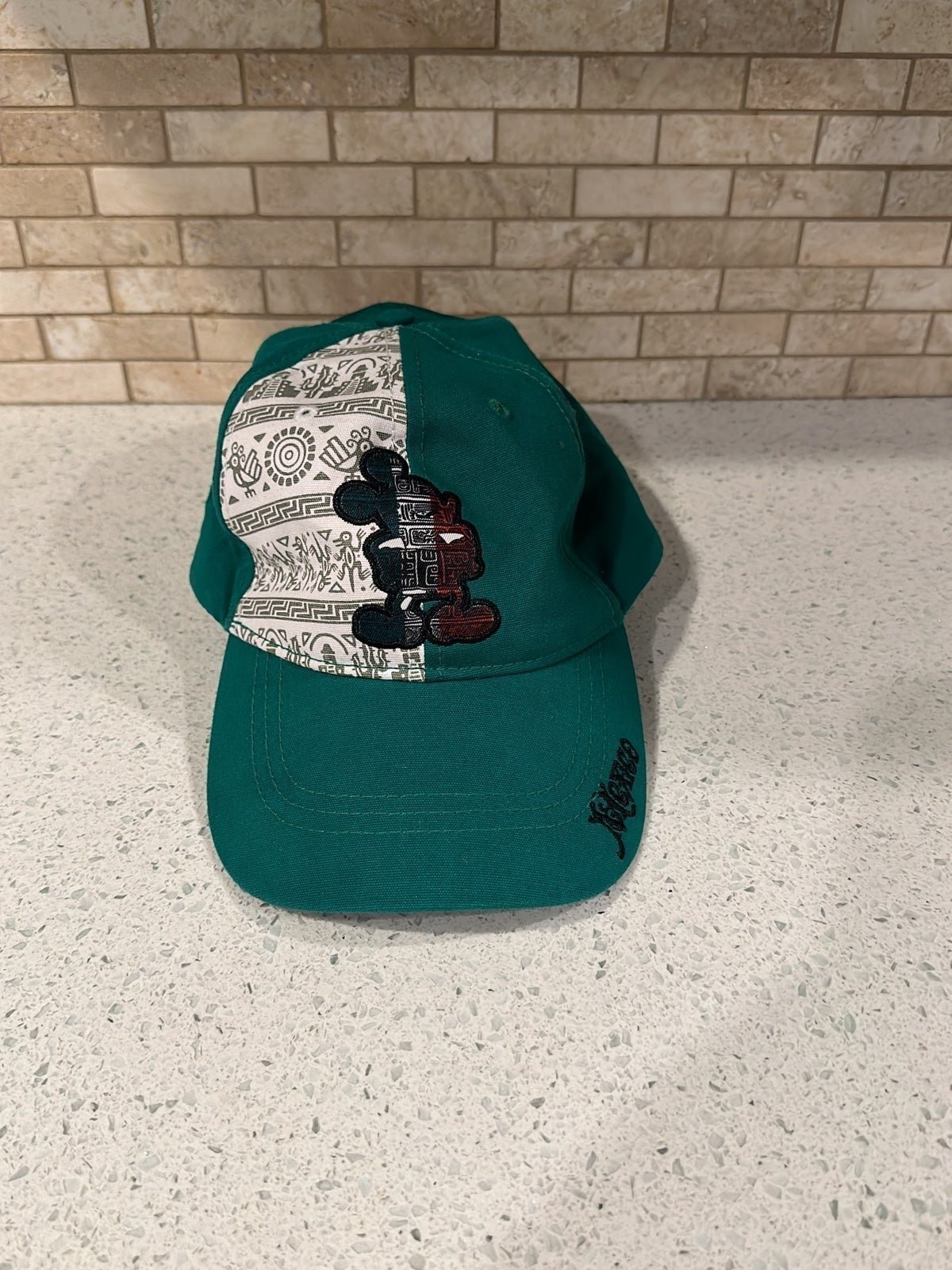 Disney Epcot Mexico World Showcase Mickey Baseball Hat db