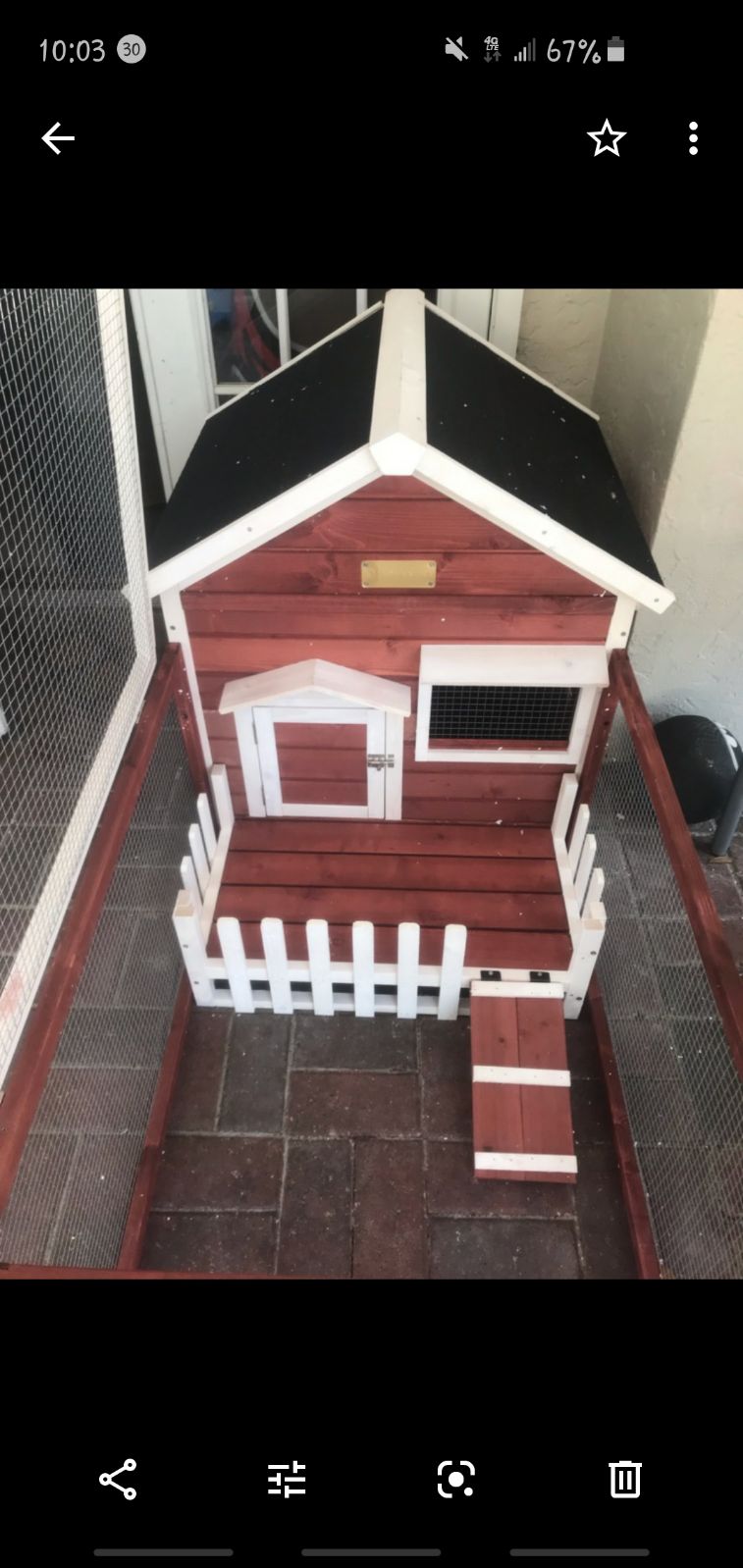 Rabbit hut/home