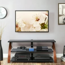 3-in-1 Flat Panel TV Stand for TVs up to 65\