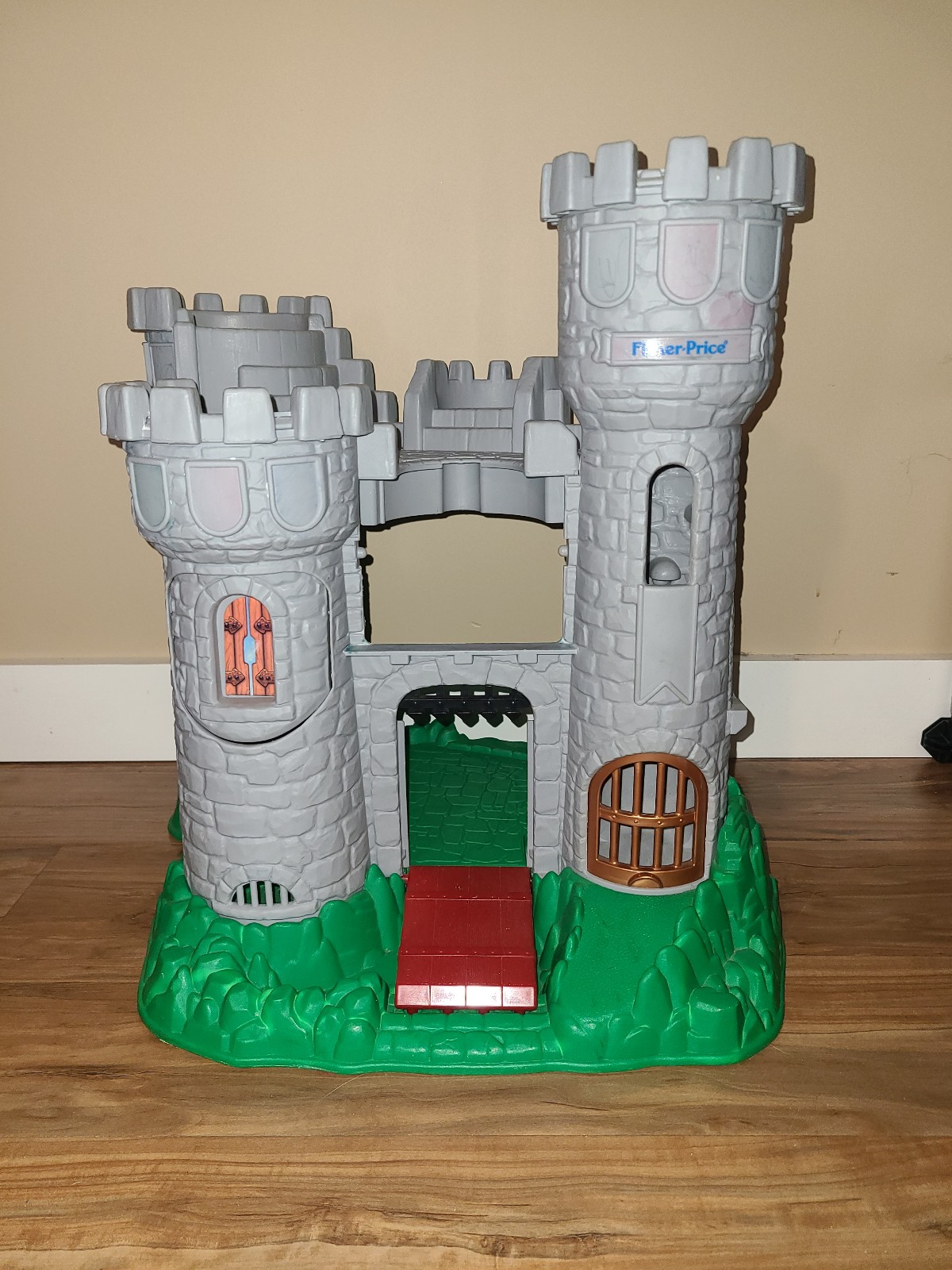 Vintage 1994 Fisher Price Great Adventures Castle Playset Incomplete Toy