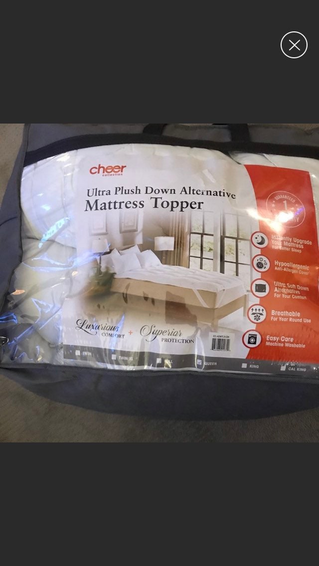 Queen Down Alternative Quilted Mattress