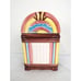 Vintage Juke Box Cookie Jar Ceramic Himark Gift 11 Inch Tall Made in Taiwan