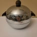Vintage West Bend Penguin Hot Cold Server Wood Handles Ice Bucket Mid Century