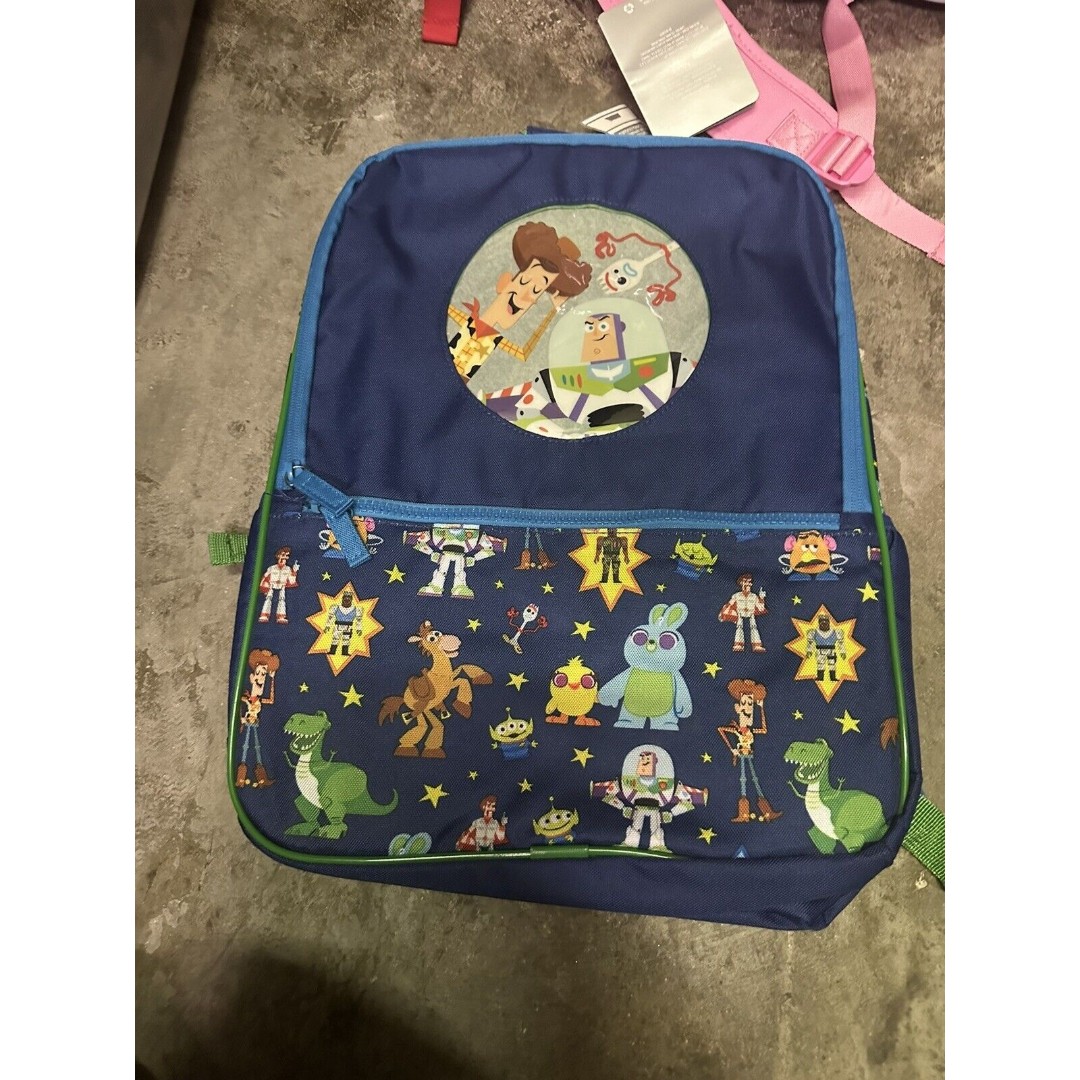 Disney Store Toy Story 4 Backpack Bookbag school Buzz woody 16inch