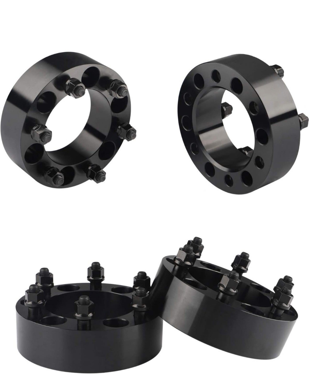 YIZBAP 6x5.5 Wheel Spacers for Tacoma 4Runner Tundra FJ Land Cruiser, 2 inch 6x1