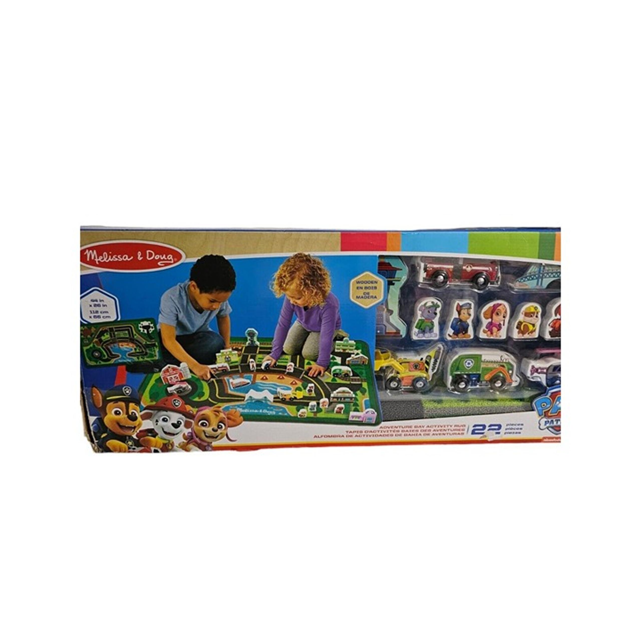 PAW Patrol Activity Rug - Adventure Bay - 22 pieces - Melissa & Doug