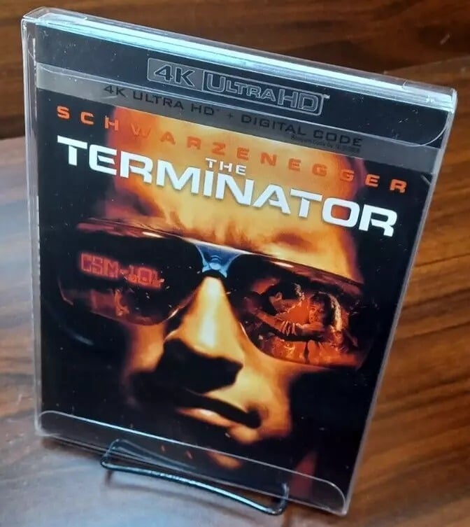 The Terminator 1984 (4K) Slipcover w/PROTECTIVE SLEEVE-NEW (Sealed)-Free Box S&H