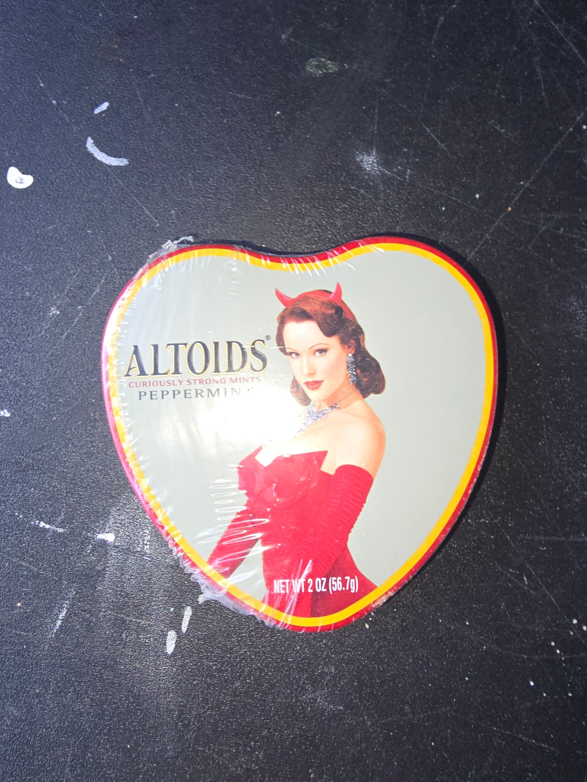 Limited edition heart shaped Cindy devil women altoids