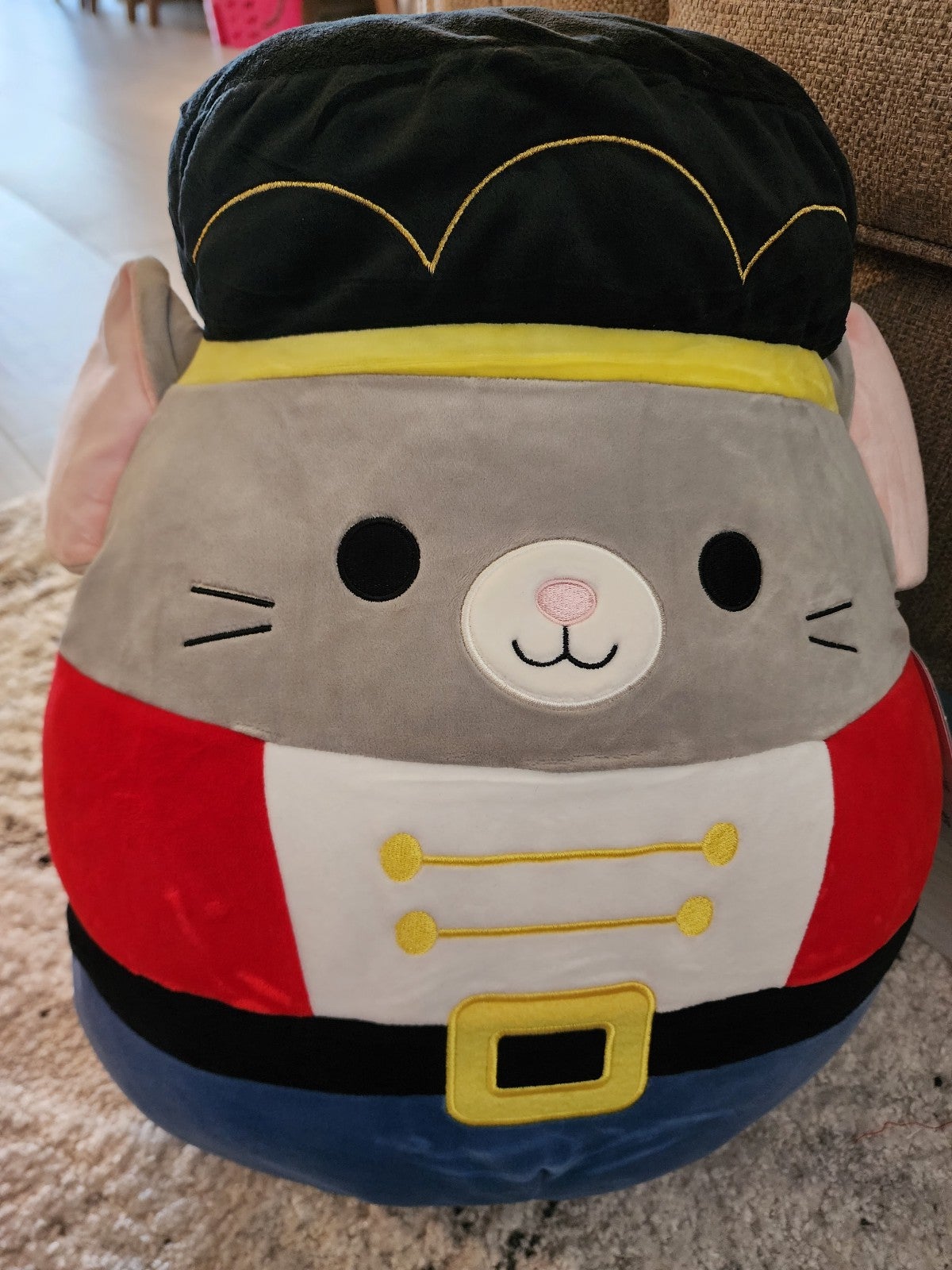 Squishmallows Murray the Nutcracker Mouse Large Stuffed Plush