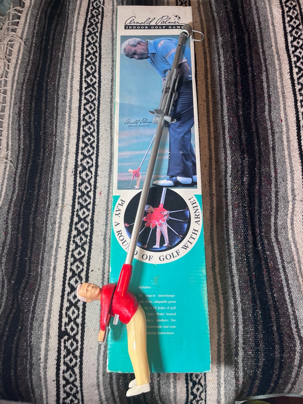 Vintage Arnold Palmer Indoor Golf Game Complete