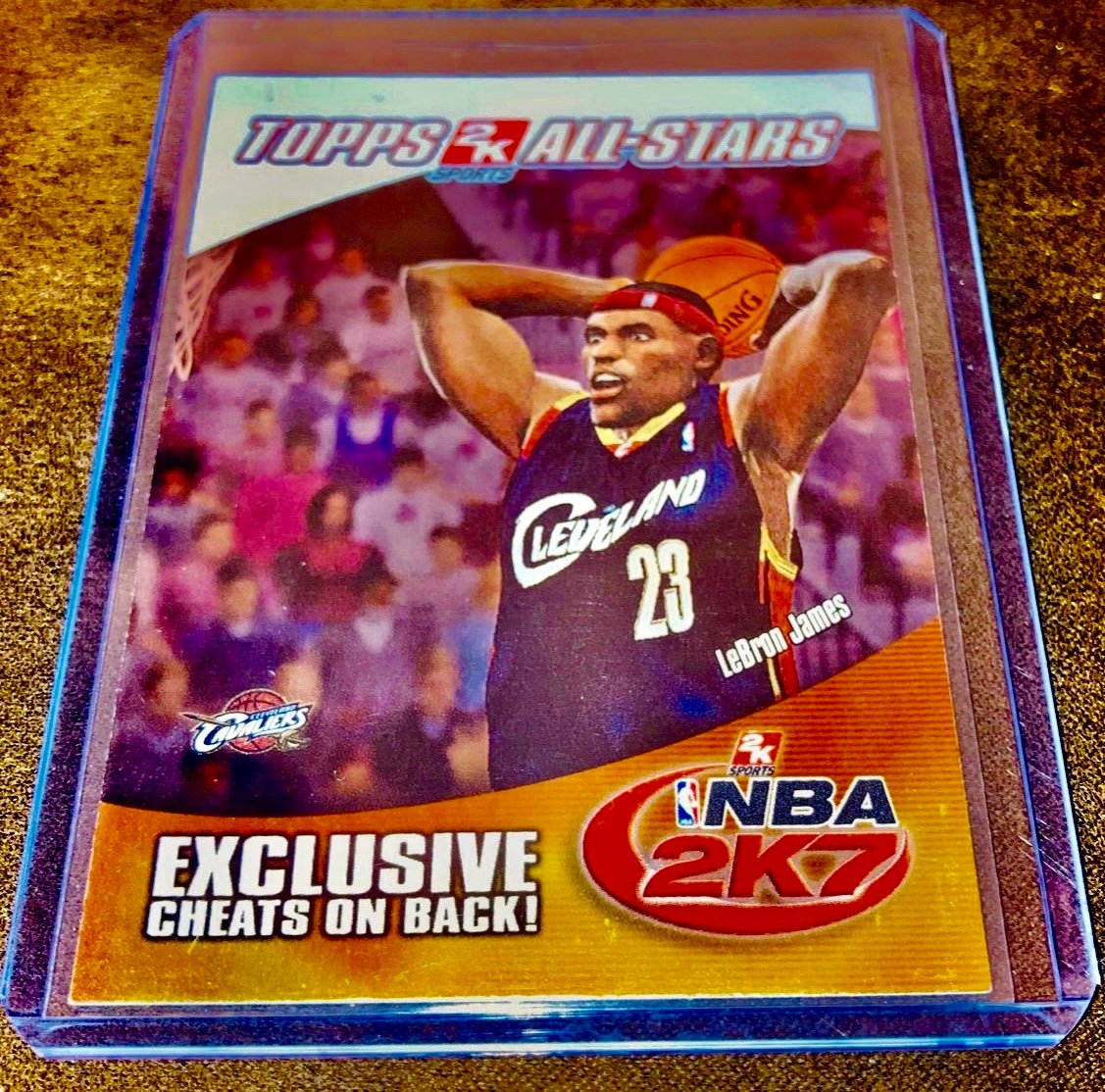 Lebron James Topps NBA 2K7 All-Stars