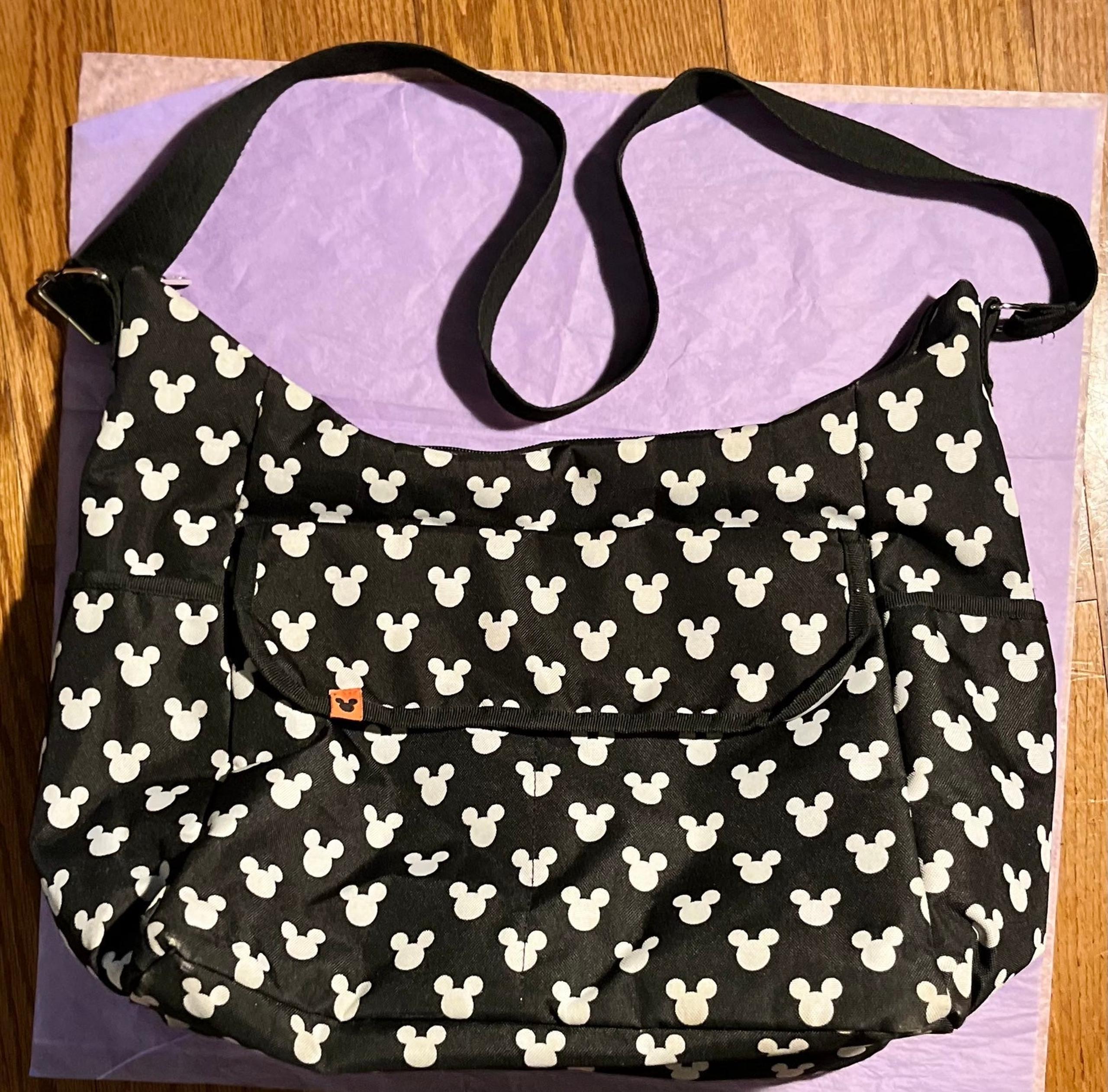 Disney Baby Mickey Mouse Logo Carryall Diaper Bag