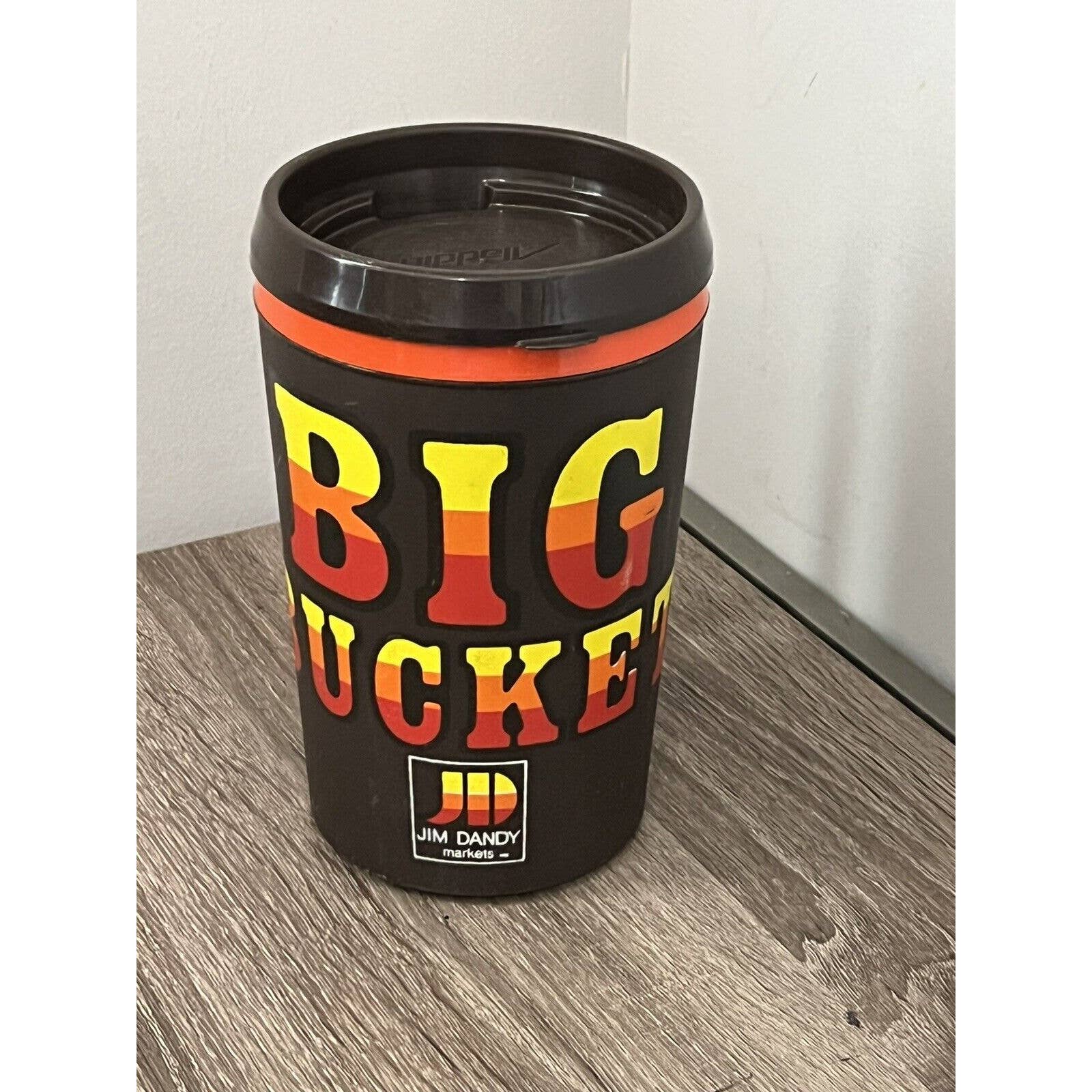 BIG BUCKET Vintage Aladdin 52oz Insulated Mug Travel Cup JIM DANDY USA BIG BUCKET Vintage Aladdin 52oz Insulated Mug Travel Cup JIM DANDY USA