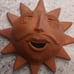 Terracotta Pair of Vintage Suns 13 Free Shipping EUC