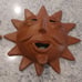 Terracotta Pair of Vintage Suns 13 Free Shipping EUC