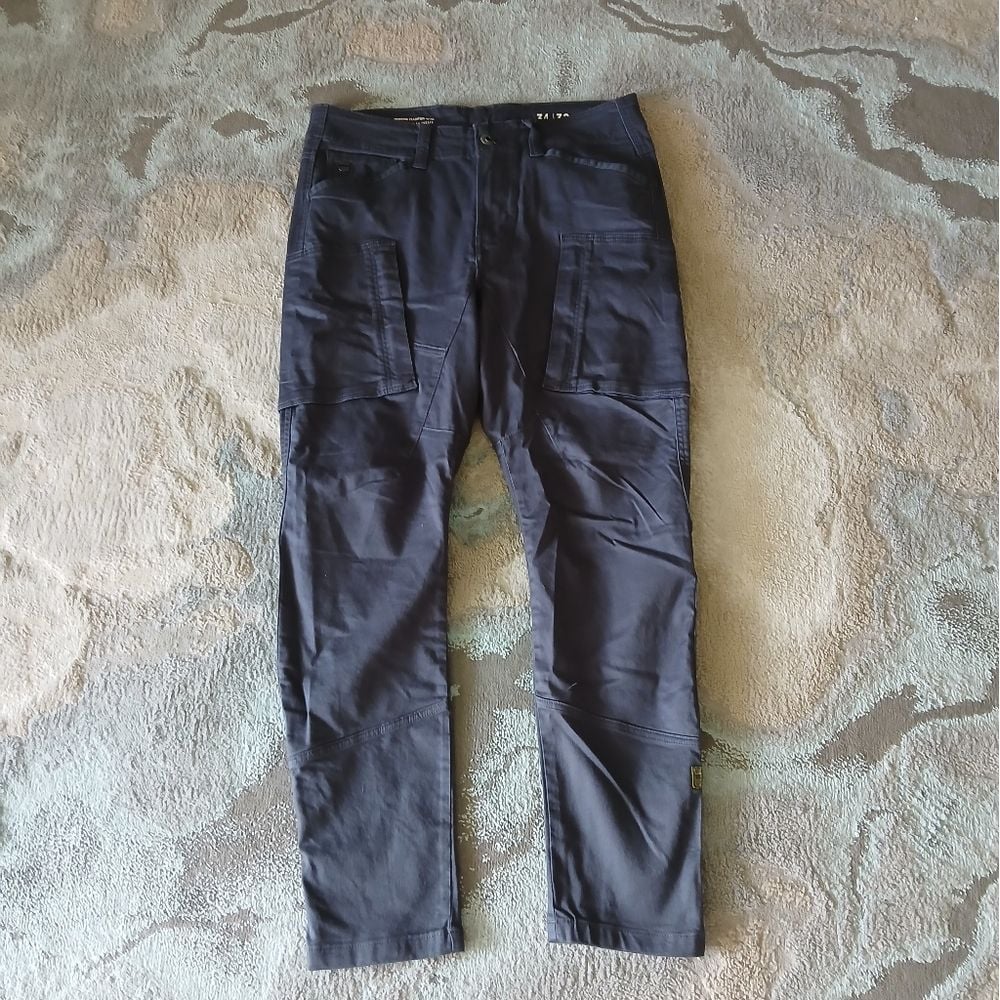 NWOT STAR RAW Zip Pkt 3D Skinny Cargo