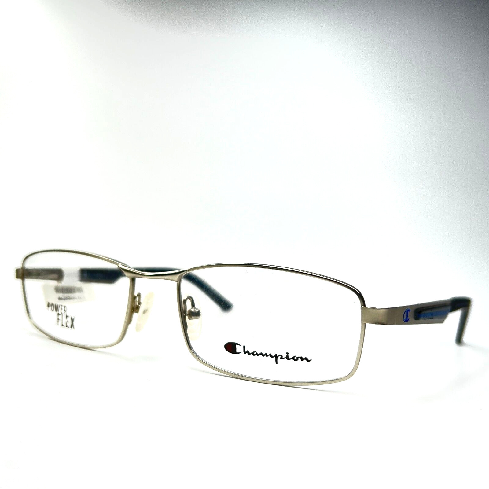 Champion Eyeglasses CU2004 C01 Gray Blue Rectangular Mens Frame 54[]17 140 mm A1